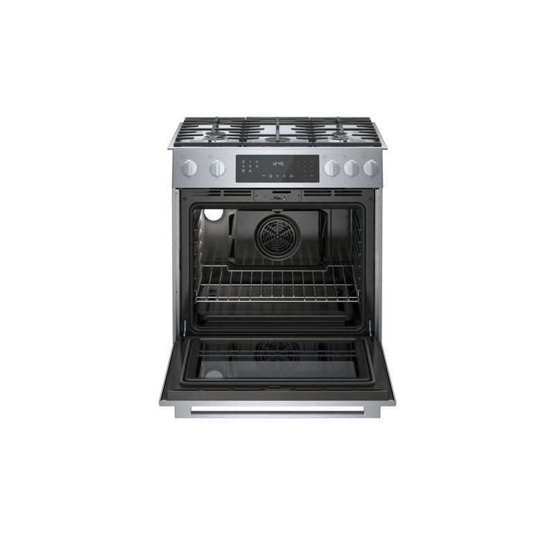 800 Series 30" 4.8 cu ft. Slide-in Gas Range
