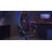 Hoffree Reclining Ergonomic PC & Racing Game Chair with LED Lights & Massage Lumbar Pillow-69741803
