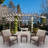 Johnie Square Eucalyptus Outdoor Side Table