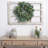 Faux Fittonia Polyester 23'' Wreath