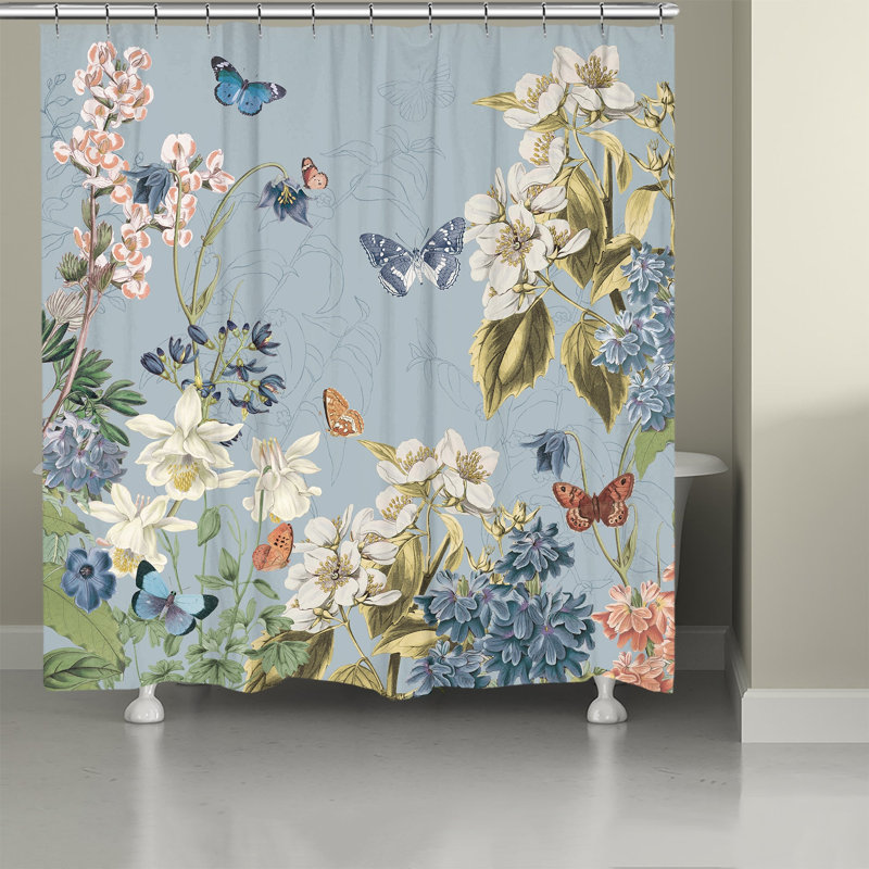 Rideau de douche Flutter and Bloom