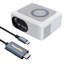 Projecteur de cinéma maison portatif 120 po Impecca, 80 lumens ANSI, trousse USB-C vers USB-C 720P +