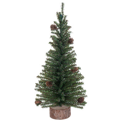 Sapin 18 po avec base en bois 242 pointes