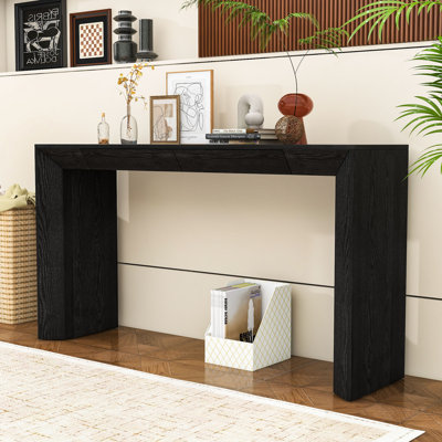 Console Modern Modern avec tiroirs de rangement cachés