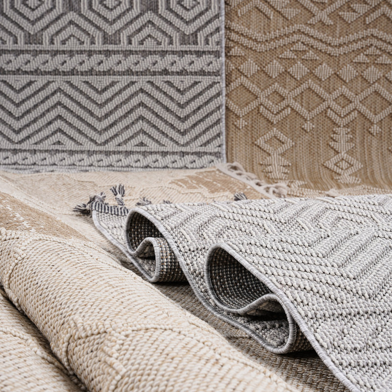 4X6 Beige Medallion Area Rug From Loom & , Stain , Non-Shedding, Safe For And Pets, Ideal Indoor/Outdoor, Living Room, Bedroom, Study Rug, -, All Spaces, Entryway, Dorm Room