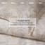 Ensemble de literie en coton jacquard de qualité supérieure, housse de couette à motif botanique pour lit double et grand lit
