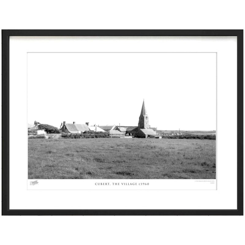 Cubert, The Village C1960 - Single Picture Frame Print, 40cm H x 50cm W x 2.3cm D