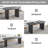Modern Farmhouse Solid Wood Extendable Dining Table Set for 4-8 People-1685731874-1685731878-1685731876