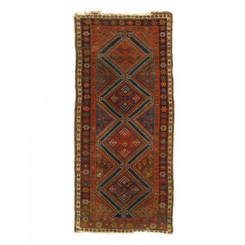 Oriental Area Rug in Brown
