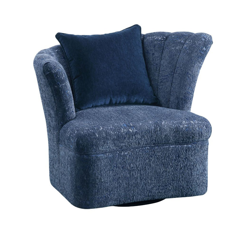 Fauteuil demi-tonneau pivotant l 34 po