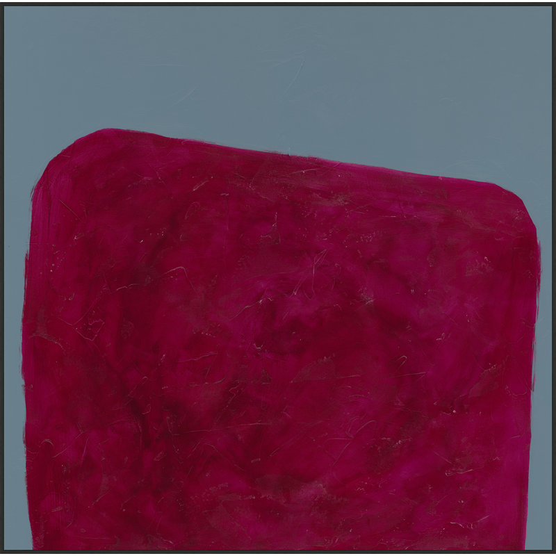 «The Look 2» par Christopher Kennedy, peinture sur toile à cadre flottant