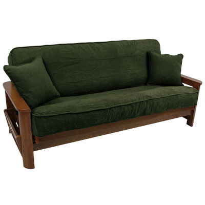Housse pour futon à coussins carrés/rectangulaires