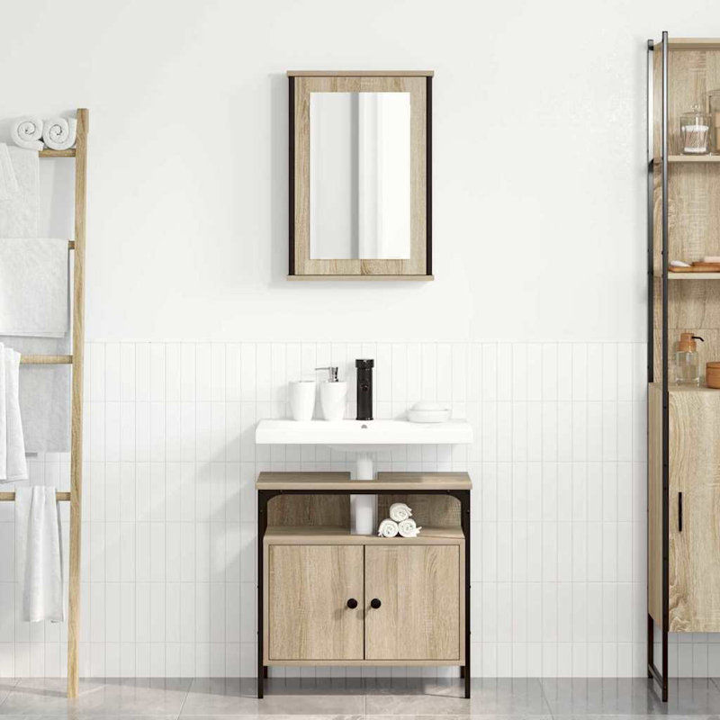 Frame Mounted Bathroom Cabinet