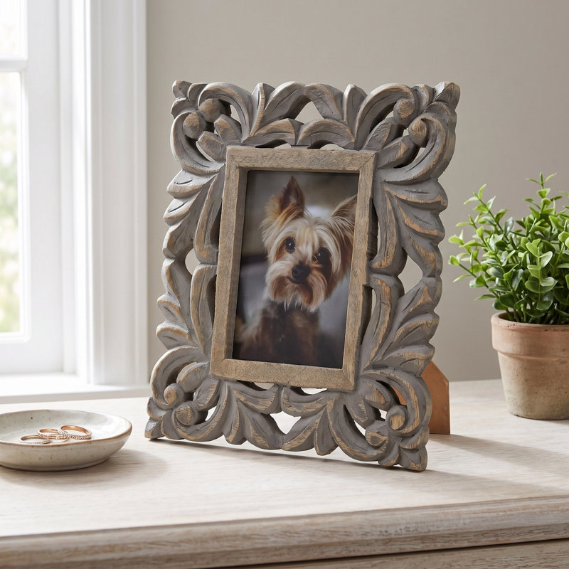 Madrid Wood Photo Frame in 4" x 6", 5" x 7" and 8" x 10" Photo Sizes, 4" x 6"
