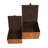 Brownsburg 2 Piece Handmade Faux Leather Decorative Box Set-764850801-765239754