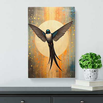 Swallow - Wrapped Canvas