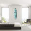 City Neon Lights Decorative Acrylic Surfboard by Oliver Gal
