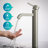 Ceramic Circular Vessel Bathroom Sink with Faucet-3955078