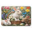 Spring Bunnies Basket Bath Mat, 16 x 24 inch