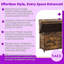  Storage Ottoman Bench With U-Shaped Handle Frame-118572584