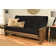 Stratford Full 83" Wide Futon Frame and Mattress
