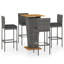 Ensemble repas pour 8 personnes avec coussins Tocarra Square-85259676-131404202-131404203