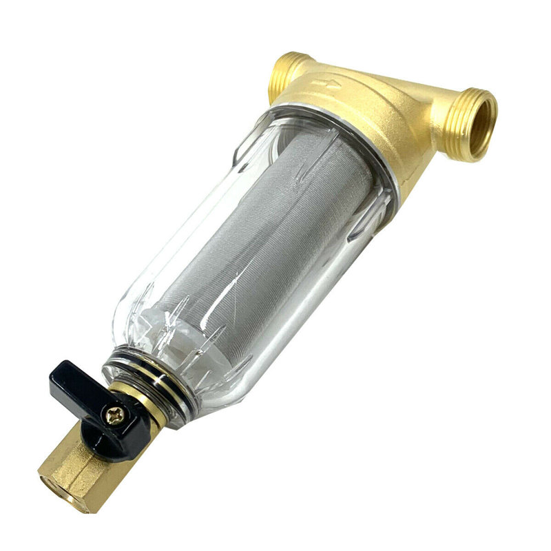 Whole House Spin Down Water Pre-Filter System Under Sink Sediment Water Filter