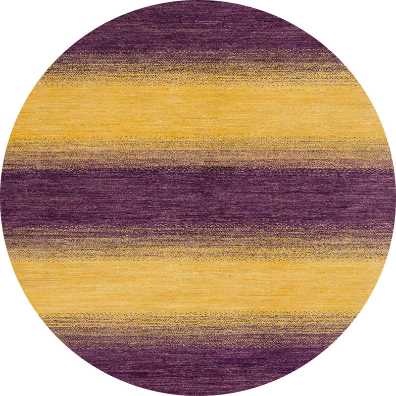Abstract Indoor Rug, Round 4'
