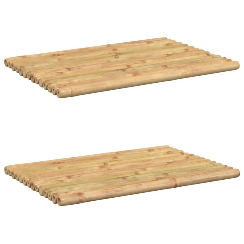 Radonna Bamboo Bath Mat, Brown, 50 cm, 35 cm