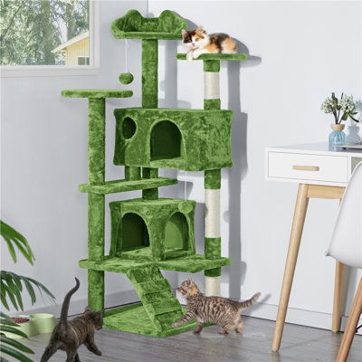 Dagenham Cat Tree Tower Condo Cat Furniture with Scratching Post for Kittens