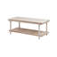 Table basse Elegant White 24 x 42 x 18 pouces avec rangement ouvert-1489085138