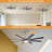 Bladehoneybee 66 in. Smart Ceiling Fan with Dimmable LED Light, Reversible DC Motor, and Remote Control-110330183