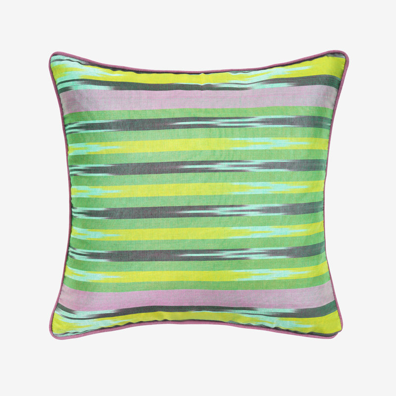 Nazarene Striped Square Cushion Cover
