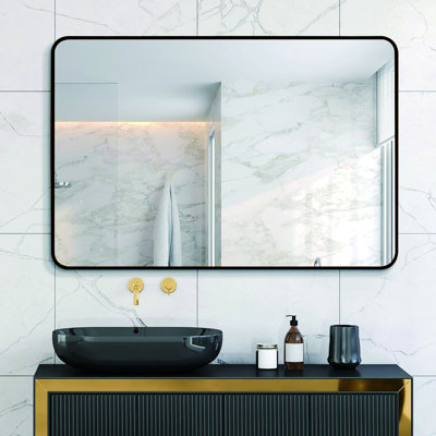 Miroir rectangulaire pour salle de bain