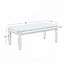 Table basse rectangulaire à miroir en argent-56504477