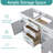 Spindell 60" Double Bathroom Vanity Base Only