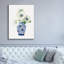 «Floral Chinoiserie 2 Cobalt» par Danhui Nai, art mural sur toile-579458462