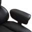 Fauteuil de bureau ergonomique pour joueur avec soutien lombaire et appui-tête réglables en hauteur