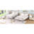 Full Over Full Metal Bunk Bed, Sliver-1525563246