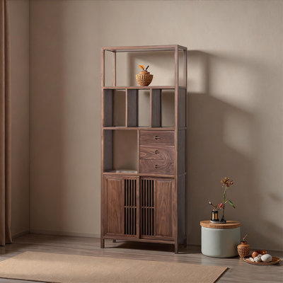 New Chinese style traditional display bookcase