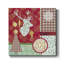 Motif de Noël - Toile tendue avec châssis de qualité supérieure - prête à être accrochée-1765340891
