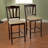 Benazir Upholstered Counter Stool with Solid Wood Frame-970331954