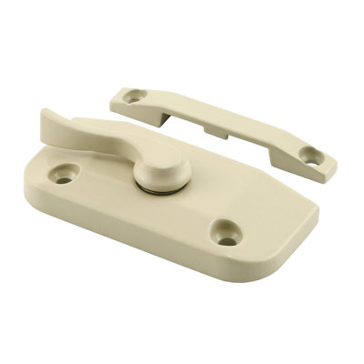Prime-Line Window Sash Lock 1-7/8 H/C w/ Keeper 2-1/16 H/C Diecast w/Screws (Single Pack)