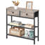 Petite console 29,5 "avec tiroirs et tablettes-1695627812
