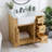 Pardue 36'' Single Bathroom Vanity with Carrara Marble Top-426362570