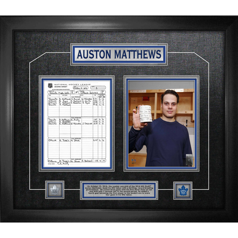 Feuille de pointage Auston Matthews Toronto