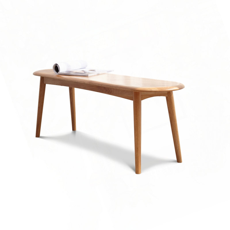 Banc en bois de chêne naturel, Chêne