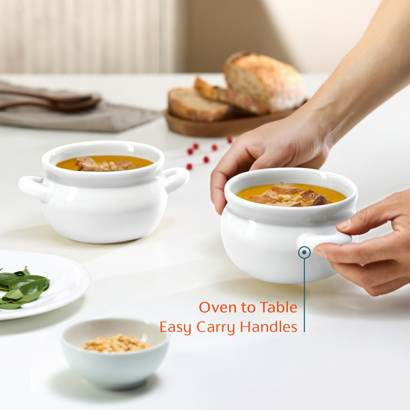 18 oz. Bol à soupe French Oignon
