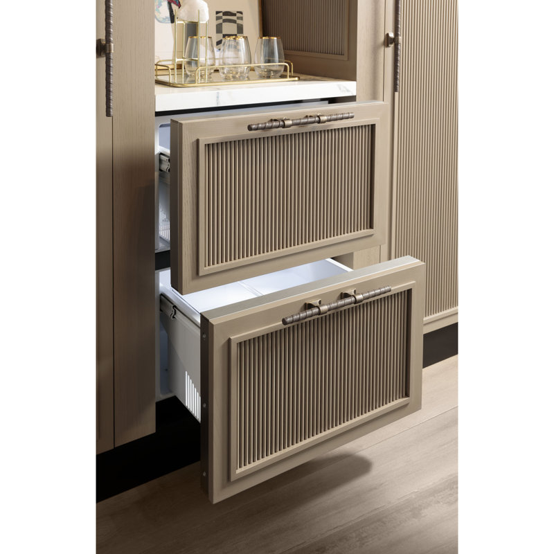 Monogram 24" Integrated Double Drawer Refrigerator