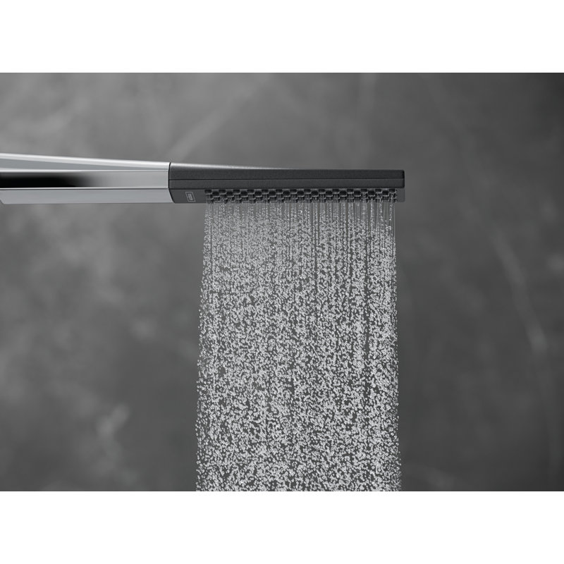 Hansgrohe Rainfinity Baton Handheld Shower Head 100, Chrome, 2.5 GPM